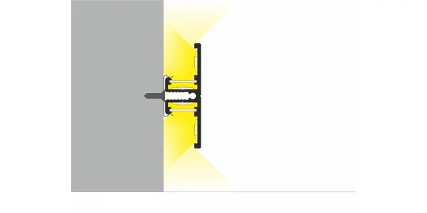 Wandprofil Back 8 und 10mm Voute