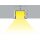 4 Meter LED Alu Profil Einbau breit 07 Silber eloxiert 30mm Serie Varia