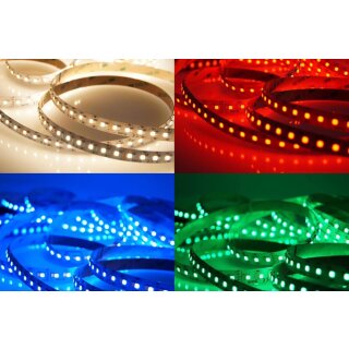 5 Meter LED Streifen 24V RGBW 4000K 36W/M IP20 High Power
