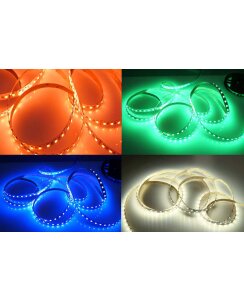 5 Meter LED Strip 24V 5050 RGBW Neutralweiss (4-1 Chip)...