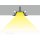 2 Meter LED Aluprofil Einbau Flach weiß lackiert ohne Abdeckung Serie M