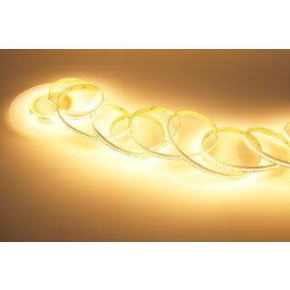 5 Meter LED Streifen 24V Warmweiss 2700K 24W/M IP20 High Efficiency