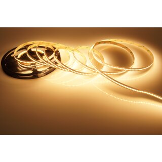 5 Meter LED Streifen 24V 2835 Warmweiss 3000K 10,5W & 240 Leds/M IP20