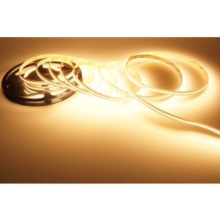 5 Meter LED Streifen 24V 2835 Warmweiss 3000K 14,5W & 240 Leds/M IP20