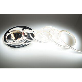 5 Meter LED Streifen 24V 2835 Kaltweiss 6500K 14,5W & 240 Leds/M IP20