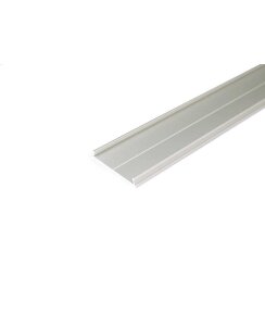 65cm Alu Abdeckplatte zu Aufputz XL 50mm Silber eloxiert