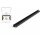 3 Meter LED Aluleiste Aufputz Mini 8mm Serie ECO schwarz eloxiert
