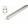 3 Meter LED Profil Aufputz Tief natureloxiert ohne Abdeckung 21mm Serie L