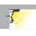 3 Meter LED Aluprofil Corner 30 Grad Weiss lackiert ohne Abdeckung Serie M