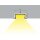 3 Meter LED Alu Profil Einbau breit 06 weiß lackiert 30mm Serie Varia