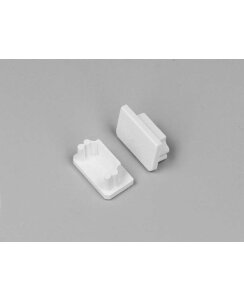 Endkappen, 2er Set für Aufputz 14mm (weiß),...