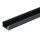 3 Meter Alu Profil Aufputz 20mm Serie Eco Plus schwarz