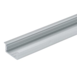 3 Meter Alu Profil Einbau 20mm Serie Eco Plus Silber