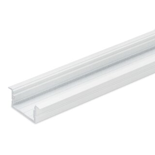 3 Meter Alu Profil Einbau 20mm Serie Eco Plus weiß