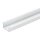 3 Meter Alu Profil Einbau 20mm Serie Eco Plus weiß