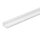2 Meter Alu Profil Einbau Flach 12mm Serie Eco Plus weiß