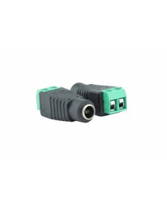Hohlbuchsenstecker Adapter auf Schraubklemme 2 pol...