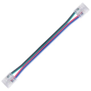 COB Verbinder mit Kabel für 12mm RGBW LED Streifen 5 POL