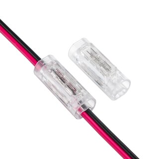 2-poliger Durchgangsverbinder für 0,5 bis 0,82mm2 Kabel