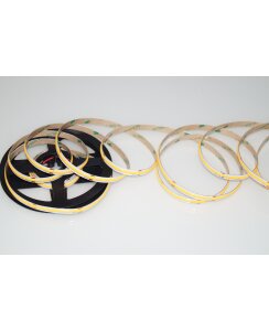 5 Meter COB LED Streifen 24V Warmweiss 2700K 11W &...
