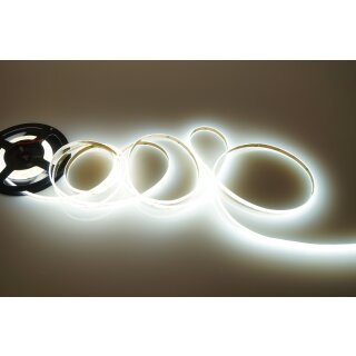 5 Meter COB LED Streifen 12V Kaltweiss 6500K 11W & 480 Leds/M IP20