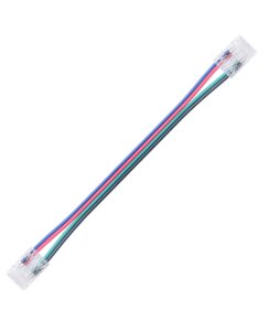 LED COB Verbinder mit Kabel für 10mm RGB LED...
