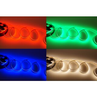 5 Meter LED Strip 24V 5050 RGBW Neutralweiss (4-1 Chip) 25W & 120 Leds/M IP20
