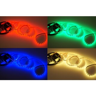 5 Meter LED Strip 24V 5050 RGBW Warmweiss (4-1 Chip) 20W & 60 Leds/M IP20