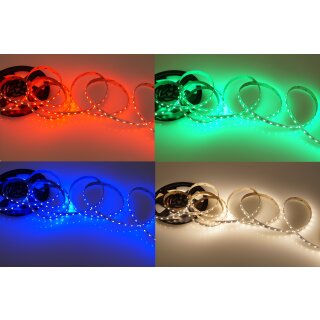 5 Meter LED Strip 24V 5050 RGBW Neutralweiss (4-1 Chip) 20W & 60 Leds/M IP20