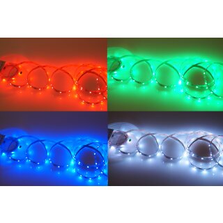 5 Meter LED Band 24V 5050 RGB 7,2W & 30 Leds/M IP20
