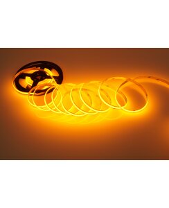 5 Meter COB LED Streifen 24V Amber Orange 11W & 480...