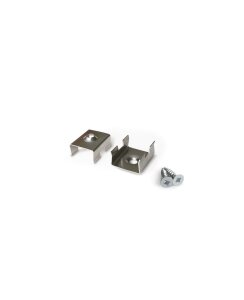 Montageklammer silber 4er Set Serie AVA