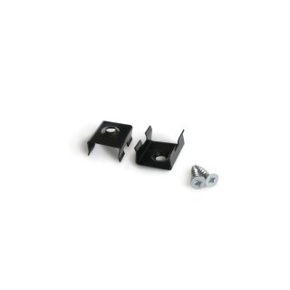 Montageklammer schwarz 4er Set Serie AVA