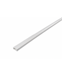 2 Meter LED Möbelprofil 13mm Serie Eco Plus Silber