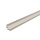2 Meter LED Aluleiste Corner 45 Grad 21mm Serie Eco Plus Silber