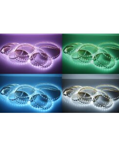 5 Meter LED Strip 24V 5050 RGBW Kaltweiss (4 in 1 Chip) 19 & 60 Leds/M IP63