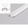 2 Meter LED Aluleiste Einbau Flach weiß 12mm Serie ECO