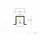 2 Meter LED Alu Profil Einbau 10mm Serie ECO silber