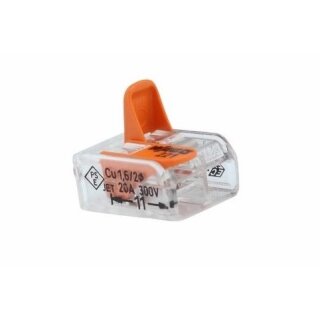 Wago Verbindungsklemme, 2 Leiteranschluss