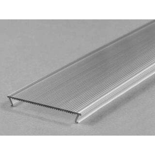2 Meter Abdeckung Typ C10 Klar mit Struktur Klickabdeckung für XL 50mm