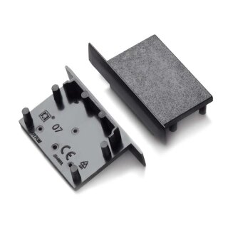 Endkappe 2er Set Varia 07 schwarz