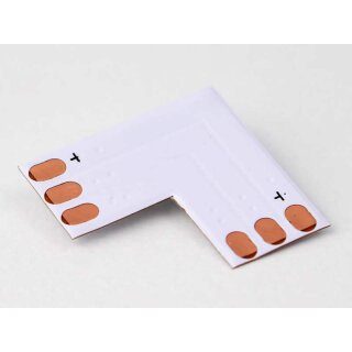 90° Grad Ecke für 8mm CCT LED Strips 3 pol