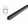4 Meter LED Profil Aufputz Tief schwarz eloxiert ohne Abdeckung 21mm Serie L