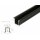4 Meter LED Alu Profil Einbau 10mm Serie ECO schwarz eloxiert